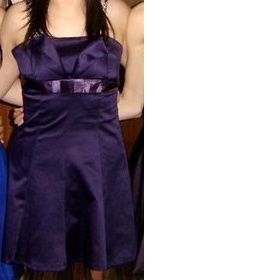 Fialové šaty Orsay - foto č. 1