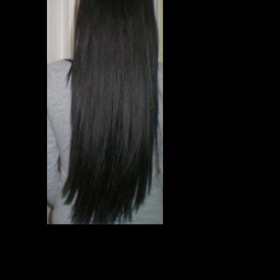 Tmavě hnědé vlasové pásky Profibeauty