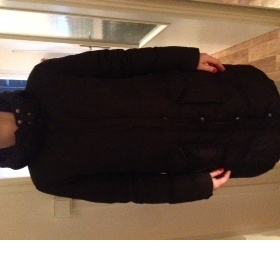 Černý  kabát T. Hilfiger - foto č. 1