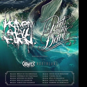Lístek Parkway Drive, Heaven Shall Burn, Carnifex, Northlane
