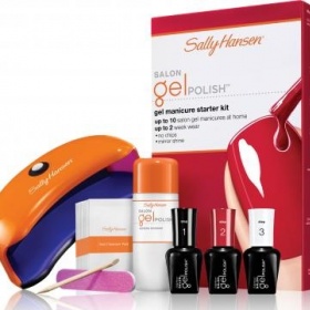 Červený starter kit na gelovou manikúru Sally Hansen - foto č. 1