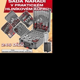 Sada nářadí v hliníkovém kufru