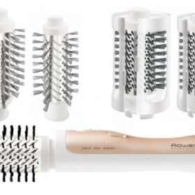 Kulmofén na husté vlasy - rovnání při vysoušení