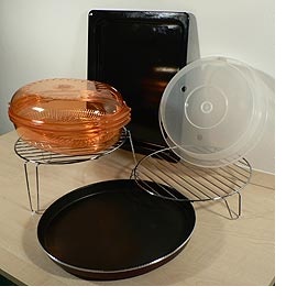 Plastová kryt pro vaření v páře