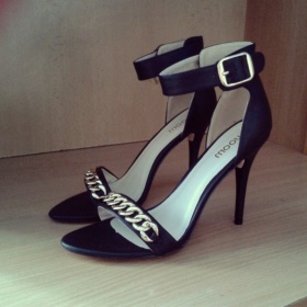 Černé páskové Lodičky - foto č. 1