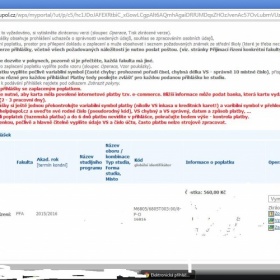 Elektronická přihláška - Upol