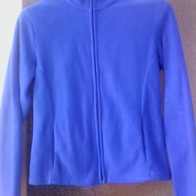 Modrá mikina fleecová Marks Spencer - foto č. 1
