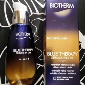 Blue Therapy Serum in Oil noční sérum proti vráskám Biotherm - foto č. 1