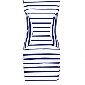 Vhodnost pruhovaných šatů na svatbu