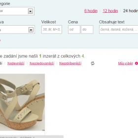 Neumím hledat v bazaru