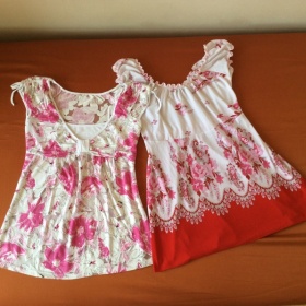 Topy květované letní neznačkové