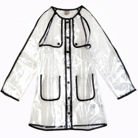Průhledný kabát