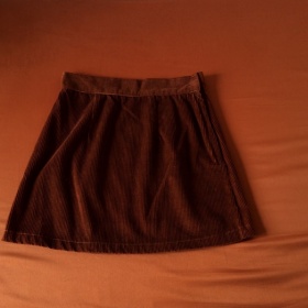 Minisukně áčková rezavá Neznačková