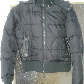 Černá zimní bunda Bloom