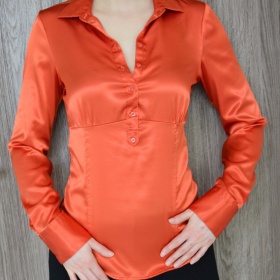 Saténová halenka Zara