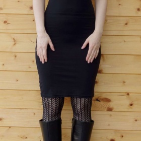 Strečové natahovací šaty Miss Selfridge