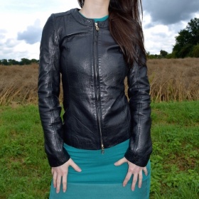 Kožená bunda Guess by Marciano