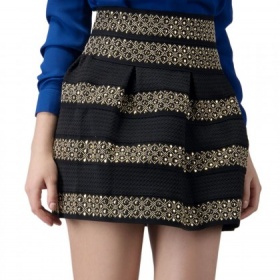 Balonová minisukně s vysokým pasem - kde koupit?