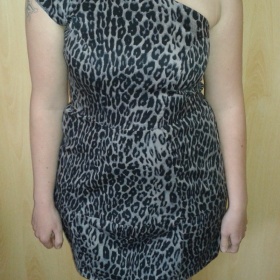 Leopardí společenské šaty Atmosphere - foto č. 1