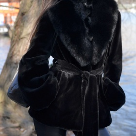 Norkový kožich Skinnwille - foto č. 1