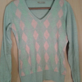 Barevný kostkovaný svetřík Orsay