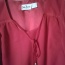 Červené volnější šaty či tunika neznačková - foto č. 3