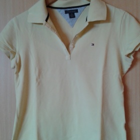 Světle žluté tričko Tommy Hilfiger