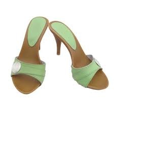 Pantoflíčky na podpatku