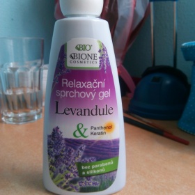 Relaxační sprchový gel Levandule BIONE cosmetics