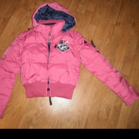 Růžová bunda Retro Jeans