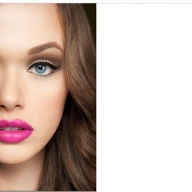 Sytě růžová až křiklavá rtěnka