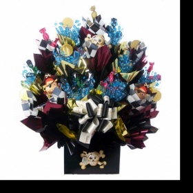 Výroba dětského pugetu ze sladkostí