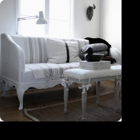 Bílý nábytek v klasickém stylu