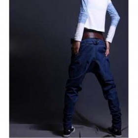 Boyfriend / harém džíny s úzkými nohavicemi