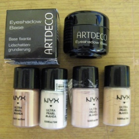 Báze pod oční stíny Artdeco + 4x pigmenty NYX