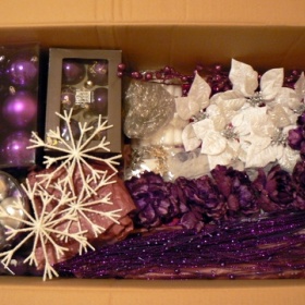Fialové vánoce