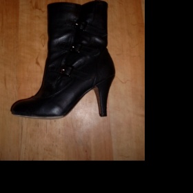 Černé kozačky Mixer