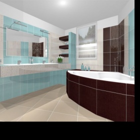 Instalace závěsných umyvadel s vyzděním