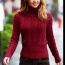 Červený svetr Victoria´s secret / Moda Internaional - foto č. 2