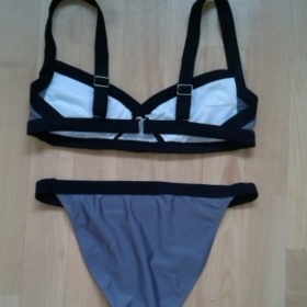 Šedočerné plavky (M) AliExpress - foto č. 1