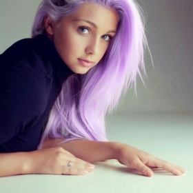 Pastelové vlasy - kadeřnictví