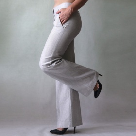 Letní kalhoty se stříbrnou nitkou Orsay - foto č. 1