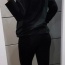 Černá šusťáková bunda neznačková - foto č. 2