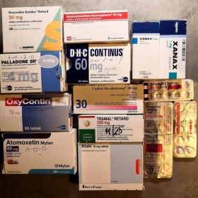Tramal kapky, DHC, MST, Xanax, Adipex, Oxycontin, Rivotril, Adderal, zolpidem, Sanval, Neurol Lerkan