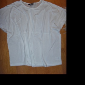 Asos bílý oversized top/tunika