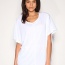 Asos bílý oversized top/tunika - foto č. 3