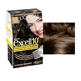 Loreal excell 10 - 4,0 hnědá
