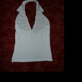 Bílé tílko za krk Quelle