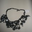 Černý náhrdelník s mušličkami - foto č. 2