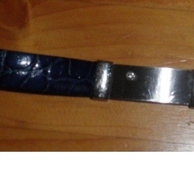 Náramek s ocelovou destičkou